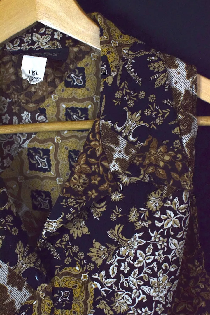 80s/90s Briggs Brand Blouse