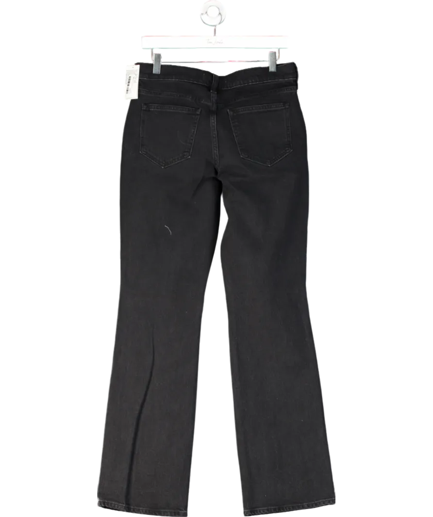 Abercrombie & Fitch Black Low Rise Boot Jeans - Long Length W27