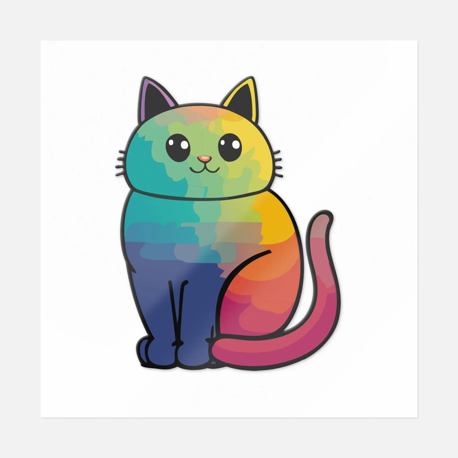 Cat Colorful