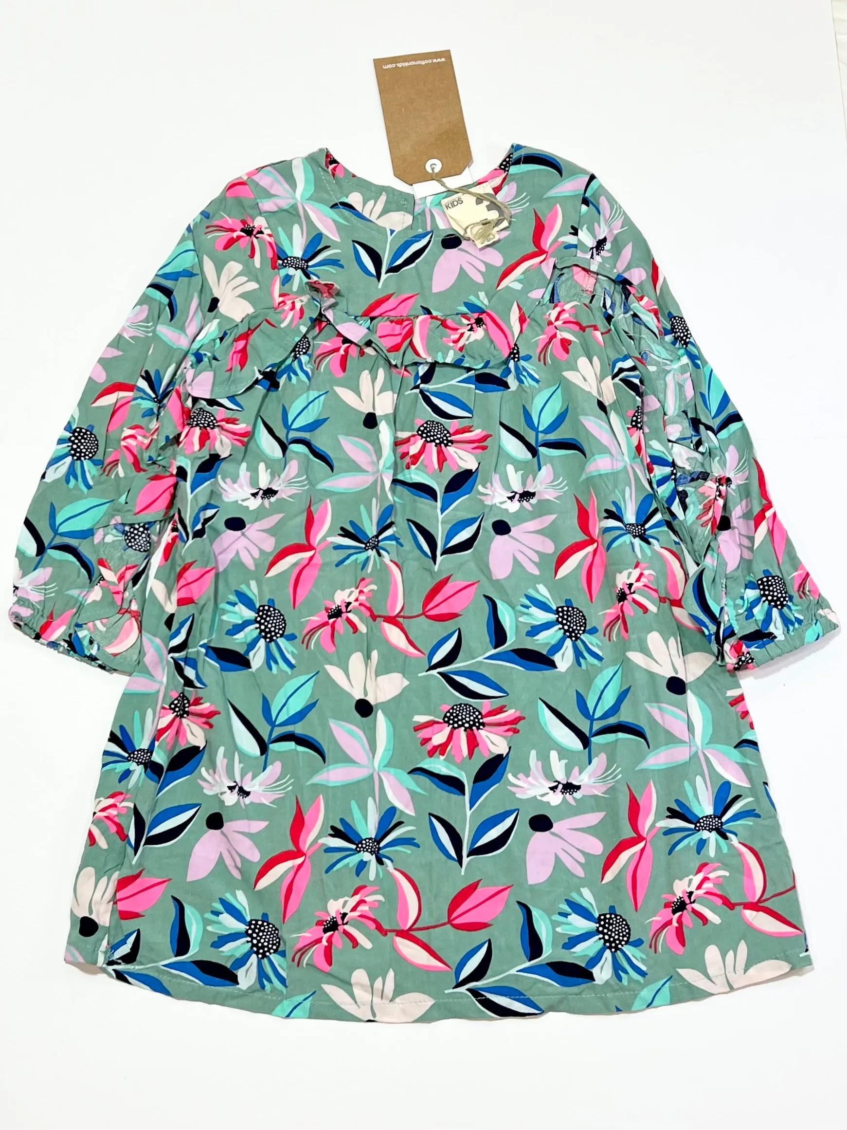 Floral dress brand new - Size 3