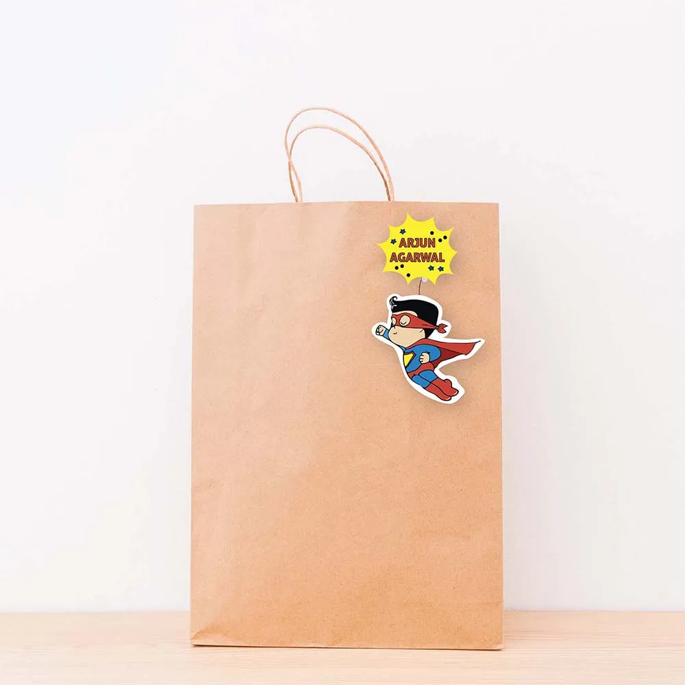 Hanging Tags Set of 25 - Superhero