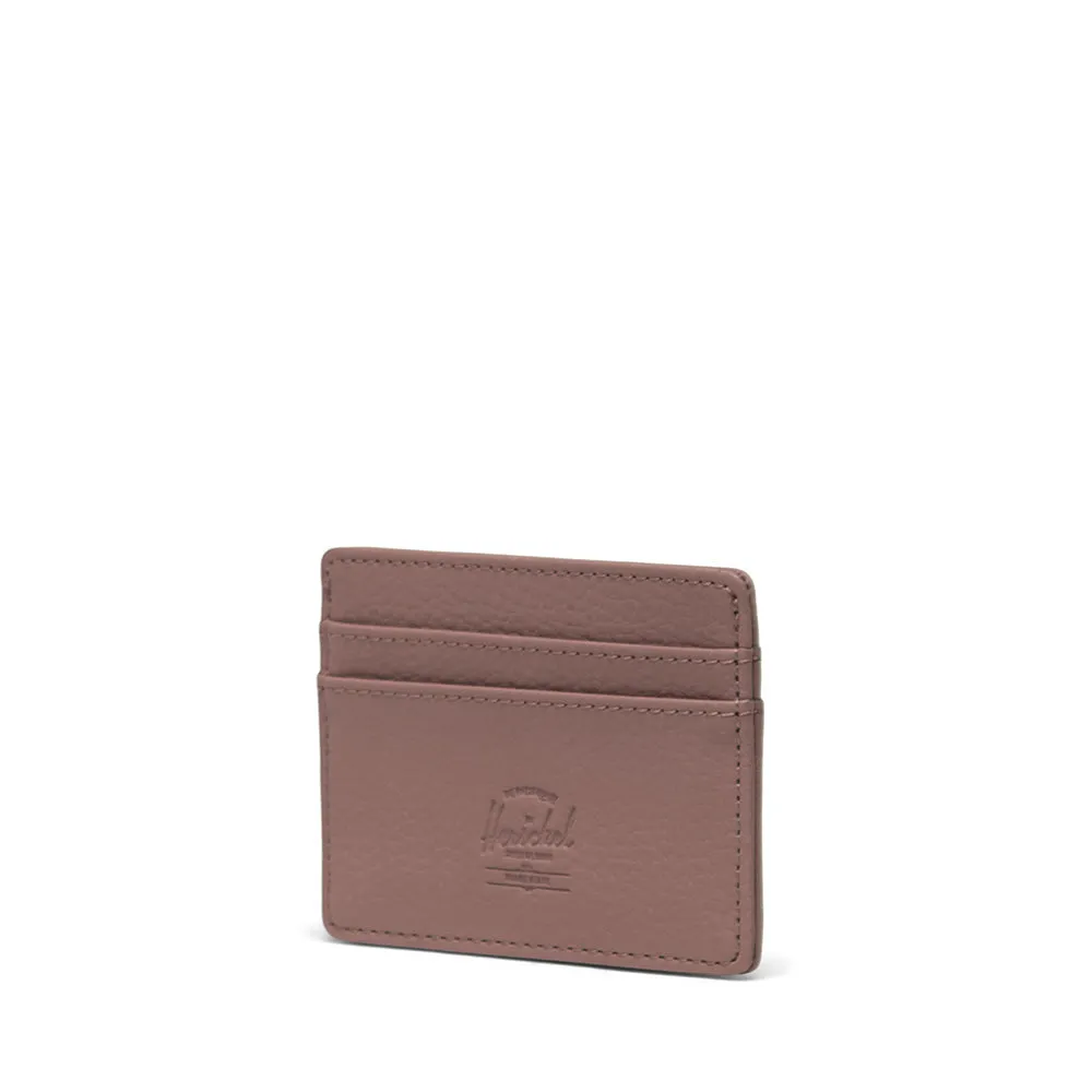 Herschel Charlie Cardholder Vegan OS Accessories Ash Rose