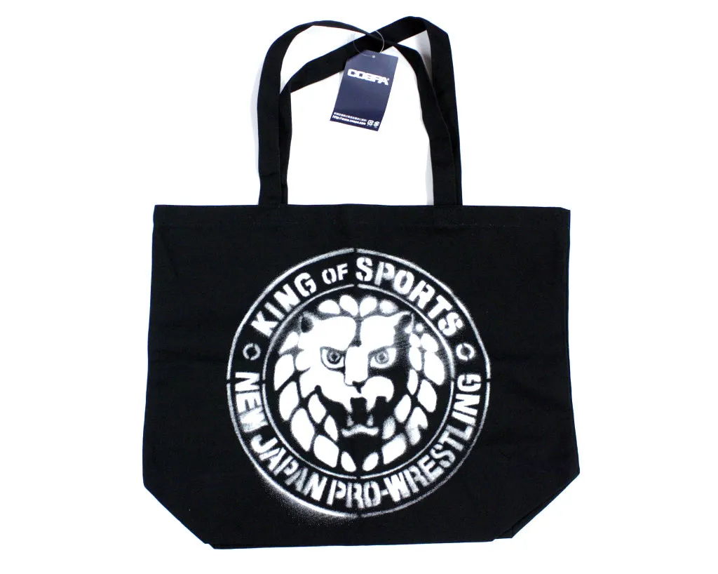 NJPW LIONMARK TOTE BAG