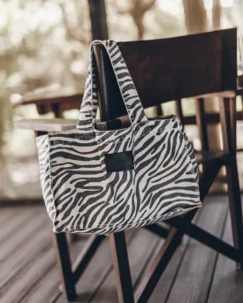 The Zebra Small Canvas Bag